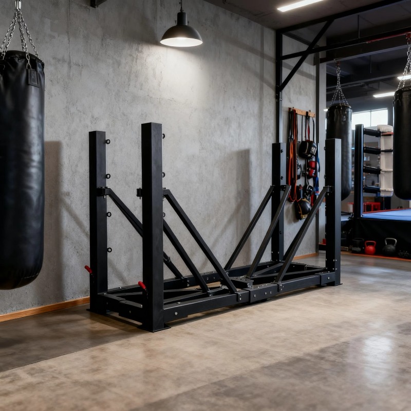 Home Gym Set - Складной боксерский ринг-комплект: компактное оборудование для