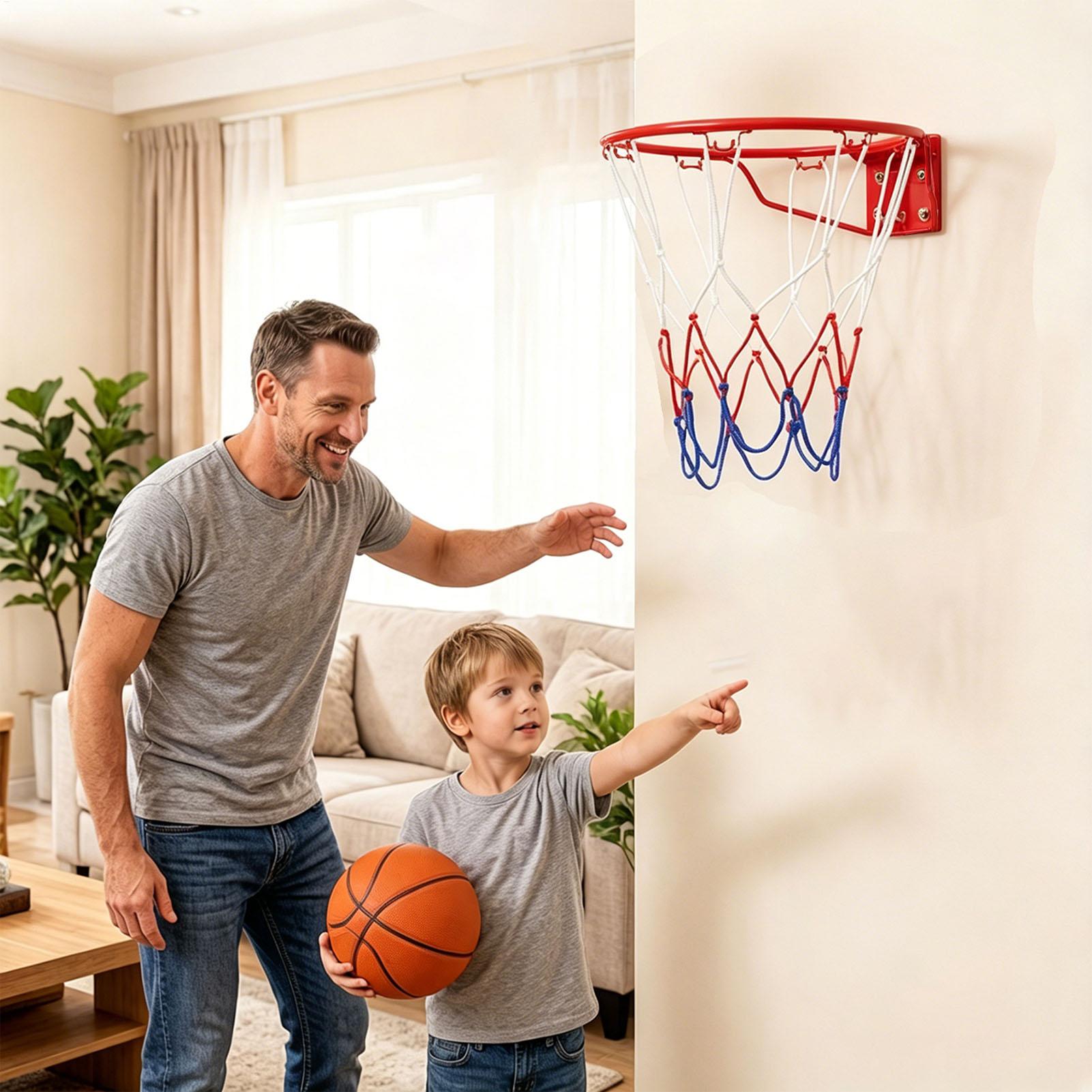 Home Gym And Basketball Court - Баскетбольное кольцо с сеткой для подвешивания,