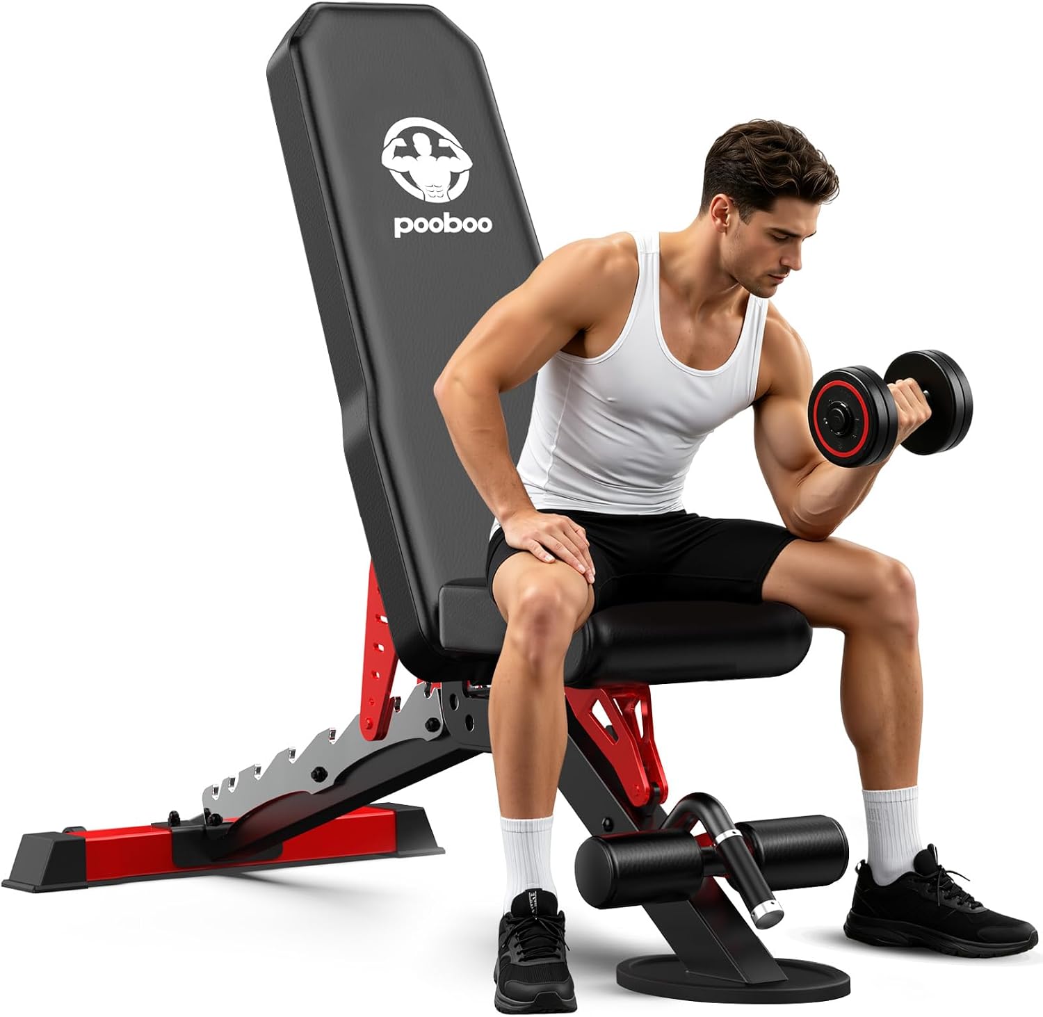 Home Gym Weights - Регулируемая силовая скамья, грузоподъемность 1500 фунтов,