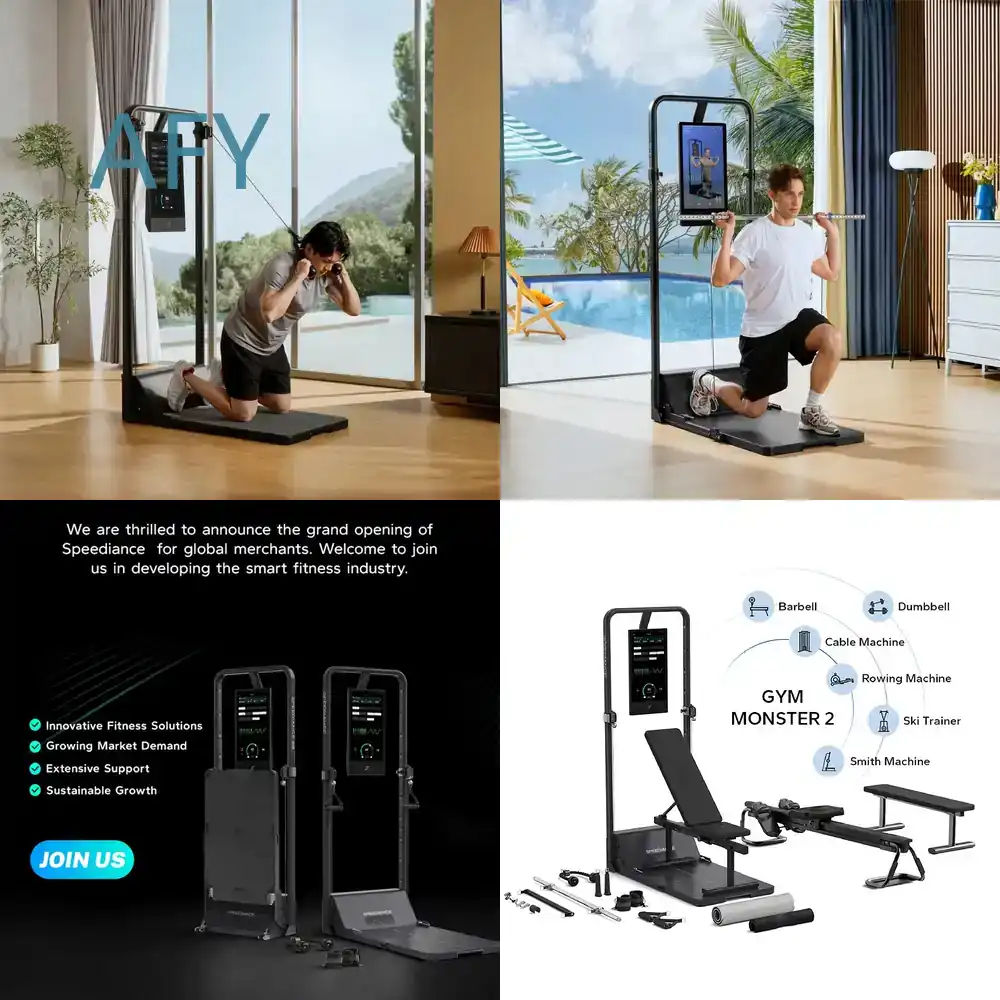 Home Gym Installation - Многофункциональный тренажер Speediance для домашнего использования