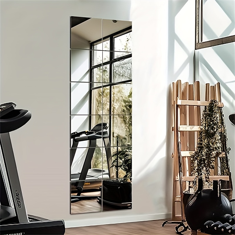 Home Gym Needs - Наклейки-зеркала Bandwagon из акрила 2 мм,
