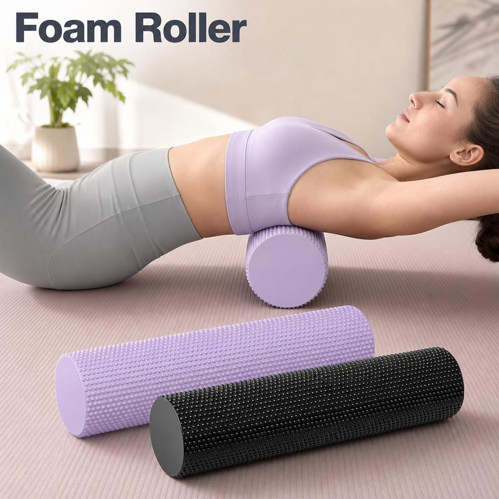 Foam Roller High Density - ЭВА-ролик для йоги высокой плотности для