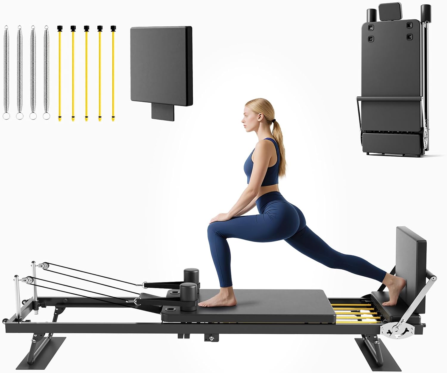 Home Gym Resistance Machine - Складной тренажер для пилатеса, оборудование для
