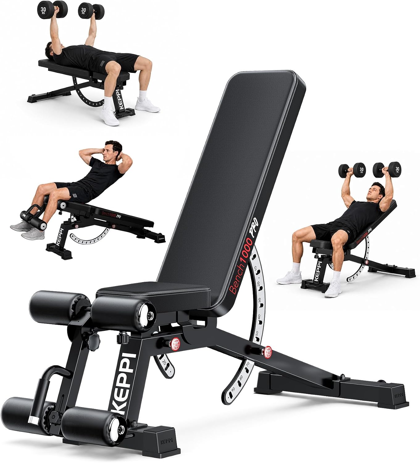 Home Gym Weights - Регулируемая силовая скамья, выдерживающая нагрузку до