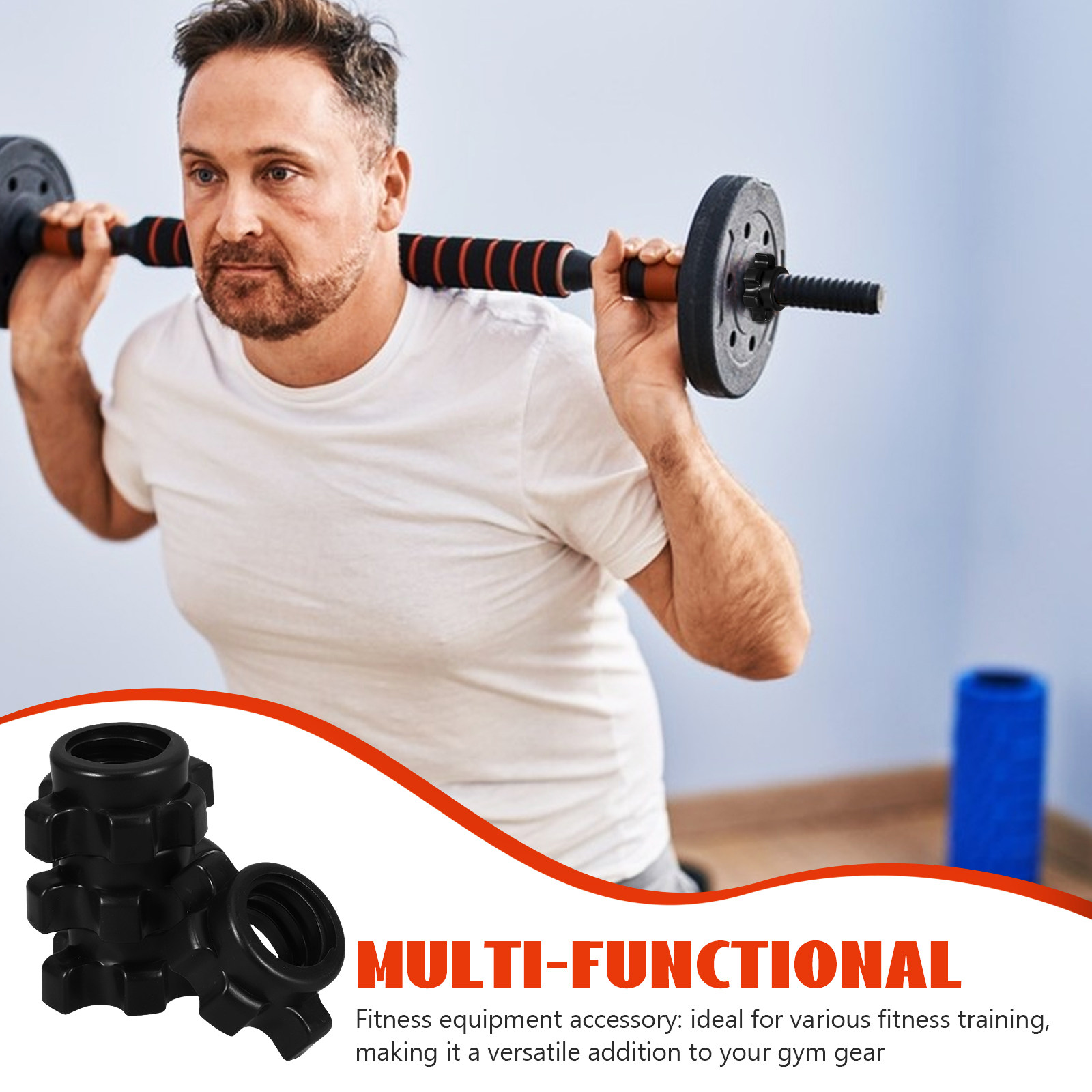 Home Gym Online - Комплект из 4 пластиковых фиксаторов для