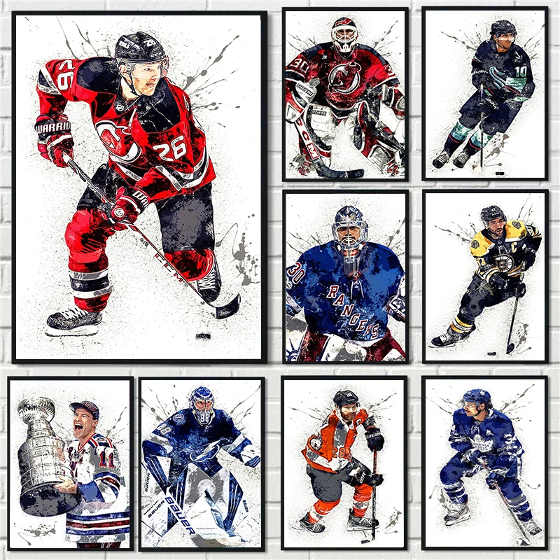 Abstract Ice Hockey Portrait S – обзор и цена Home Gym Kids