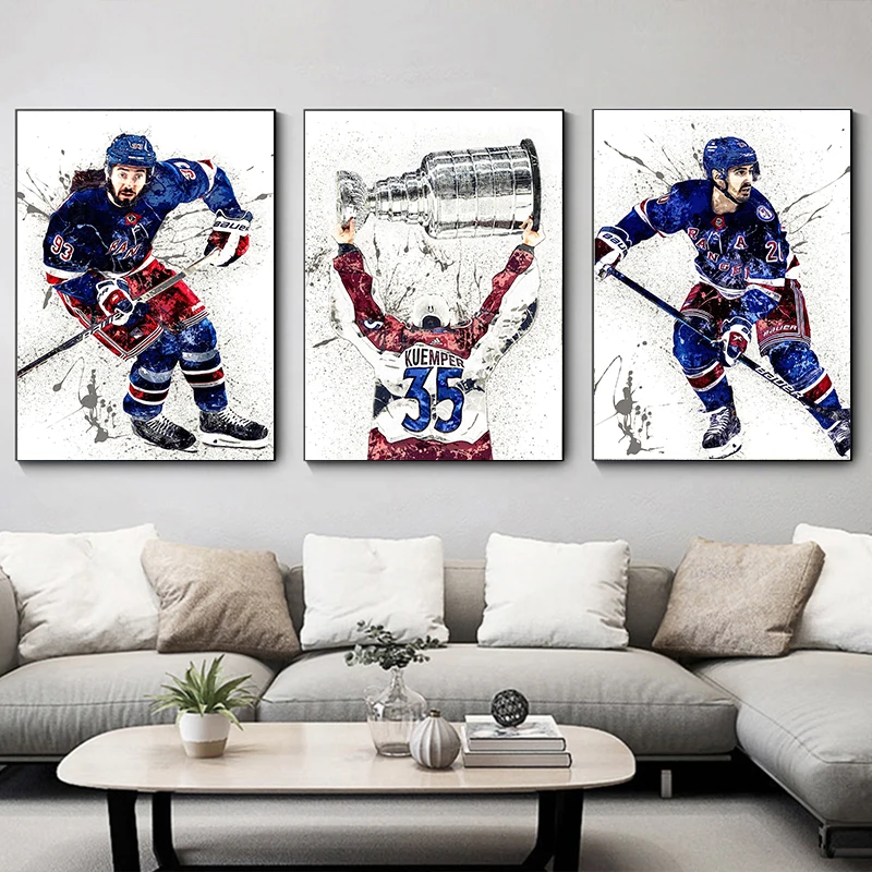 Abstract Ice Hockey Portrait S – обзор и цена Home Gym Kids