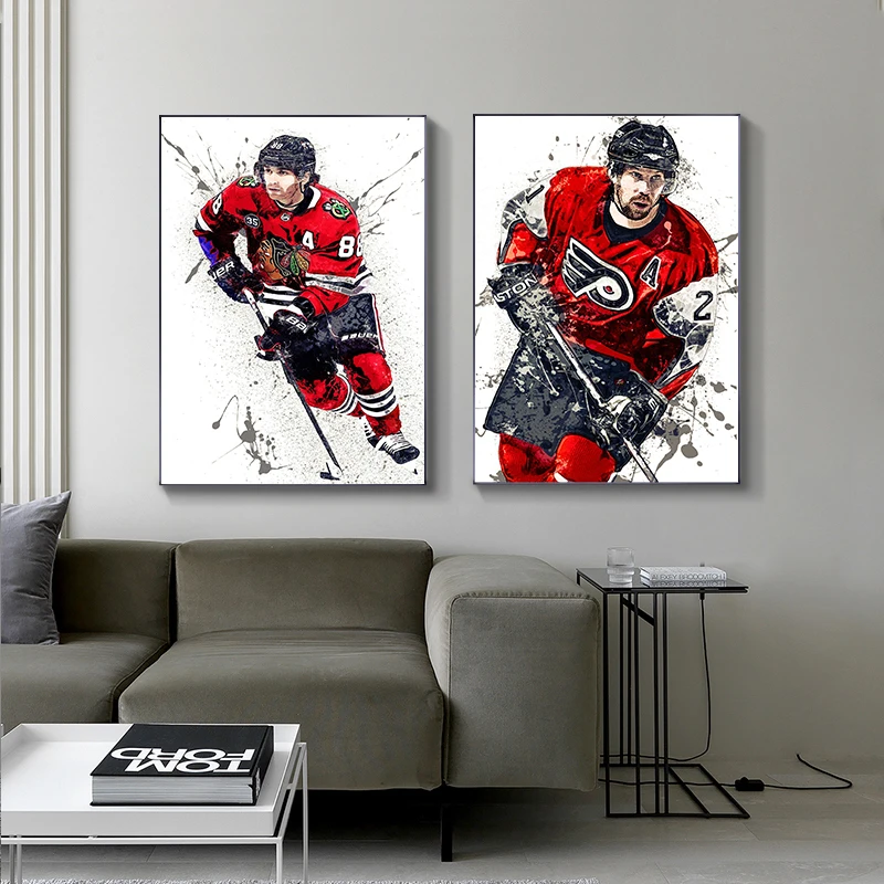 Abstract Ice Hockey Portrait S – обзор и цена Home Gym Kids