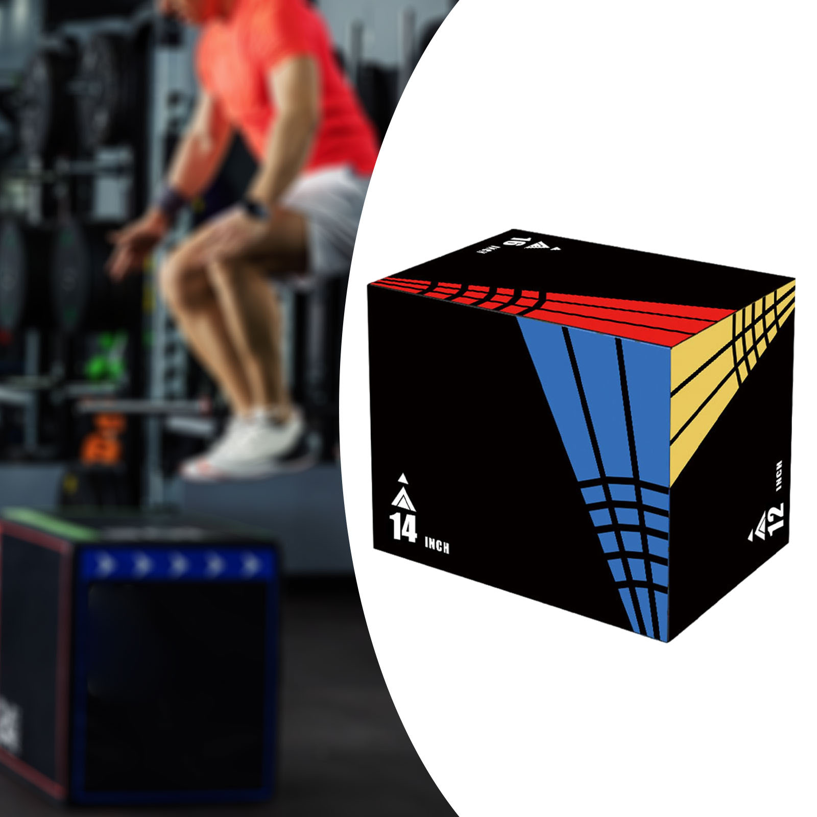Коробка для прыжков 3-в-1, пли – обзор и цена Home Gym Online