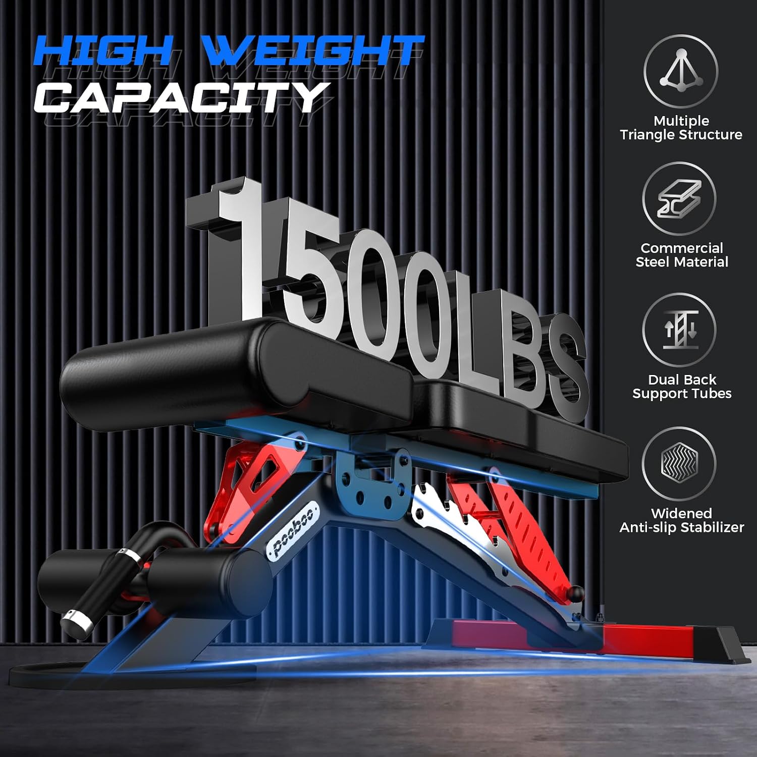 Регулируемая силовая скамья, г – обзор и цена Home Gym Weights