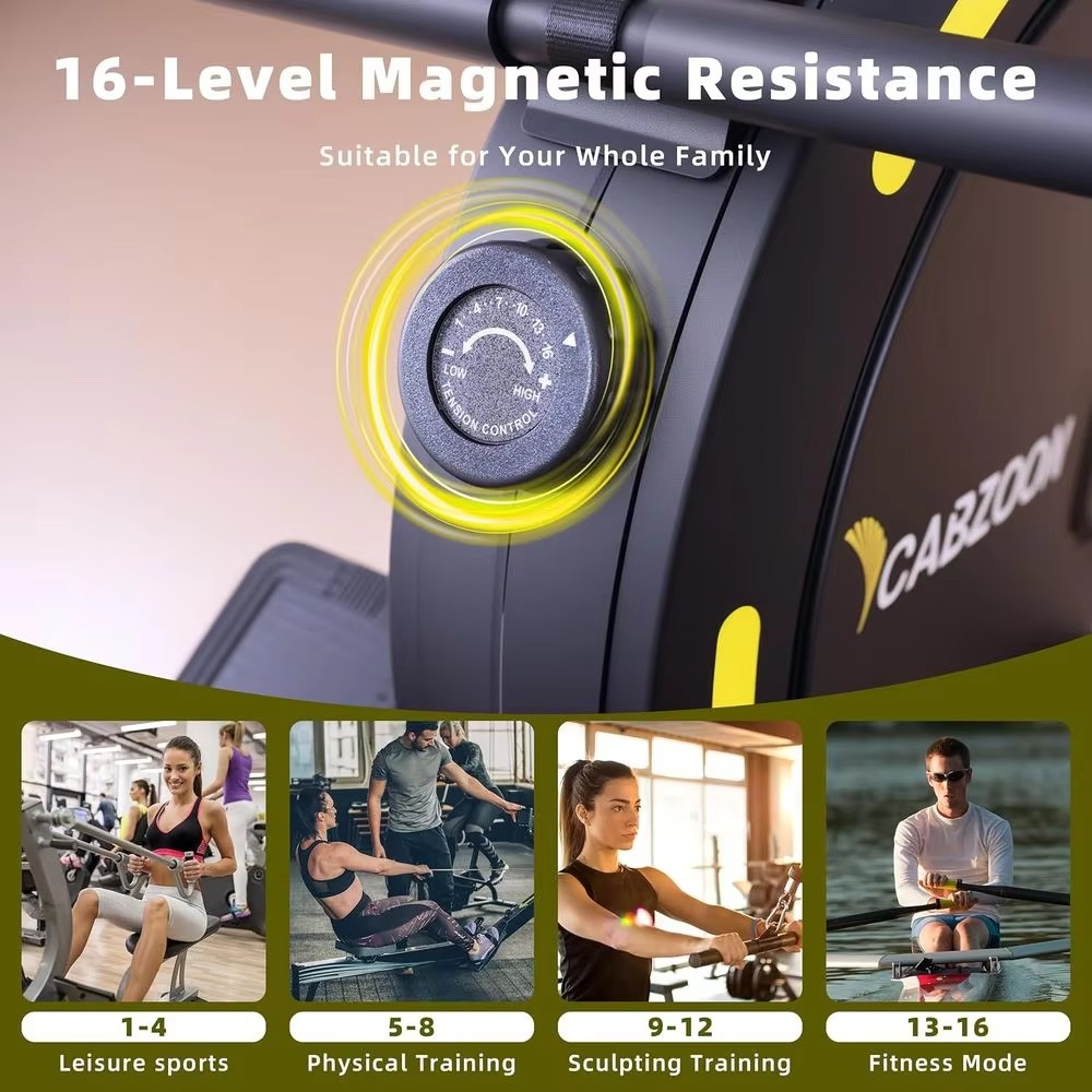 Бесшумный магнитный гребной тр – обзор и цена Home Gym Resistance Machine