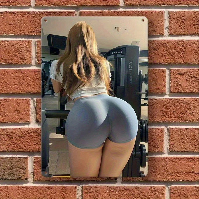 Винтажное металлическое настен – обзор и цена Home Gym Installation