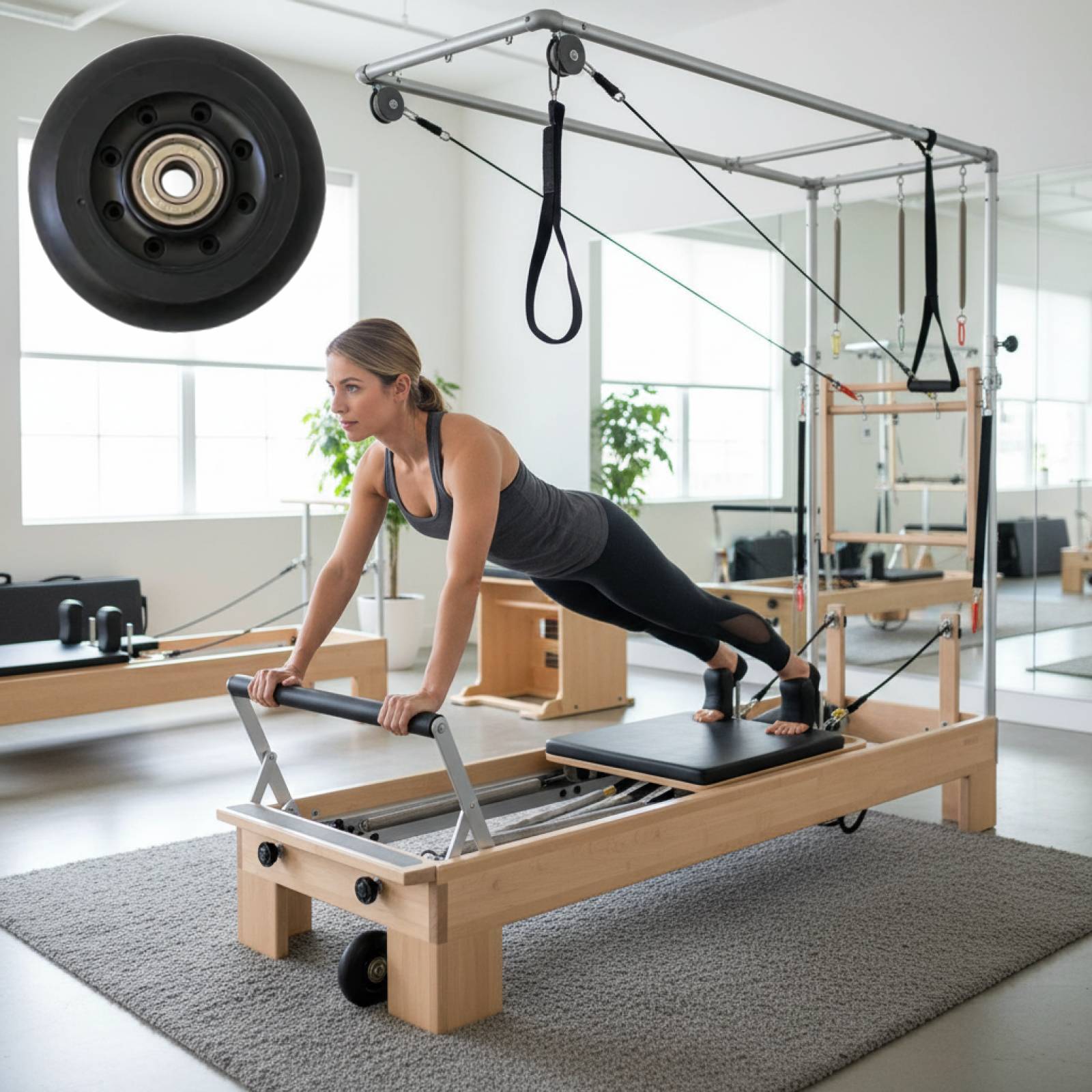Колесо для пилатеса (реформер) – обзор и цена Home Gym Installation