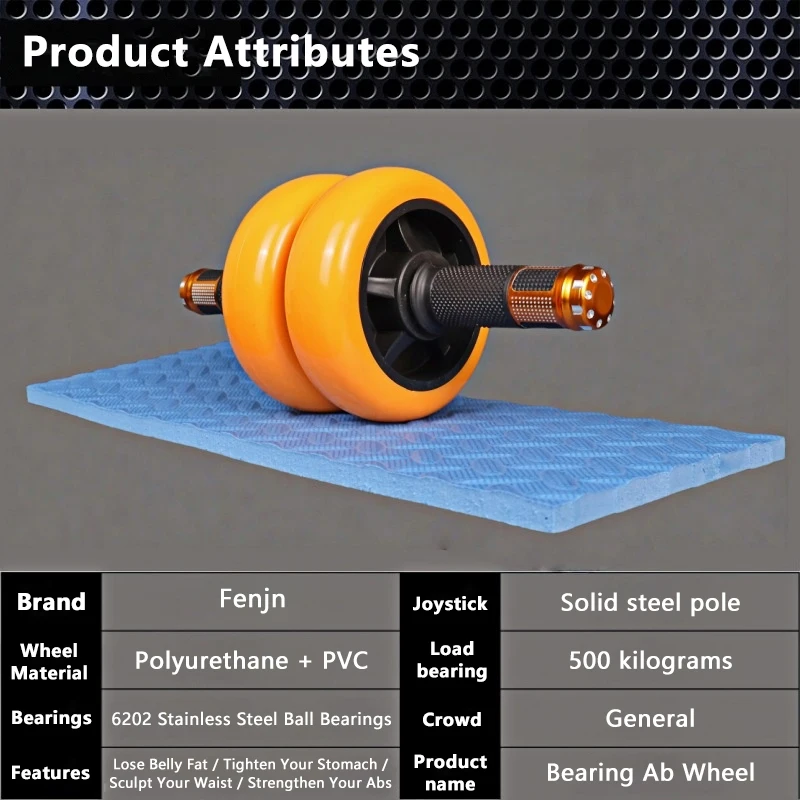 Роскошный ролик для пресса из  – обзор и цена Ab Roller Wheel