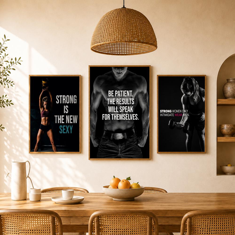 Мотивация для занятий в спортз – обзор и цена Home Gym Wallpaper