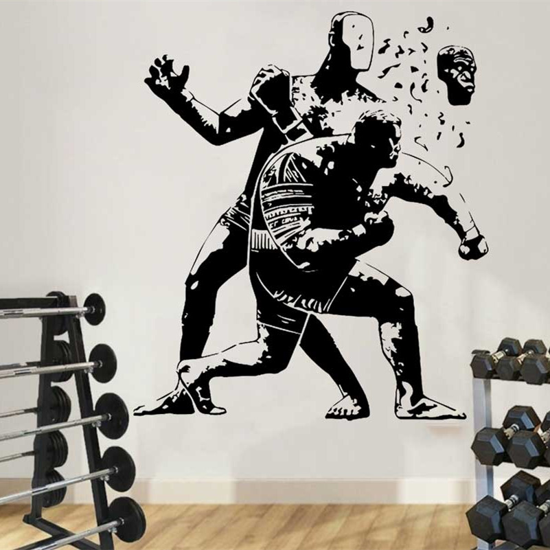 Тренажерный зал, бокс, наклейк – обзор и цена Home Gym Layout