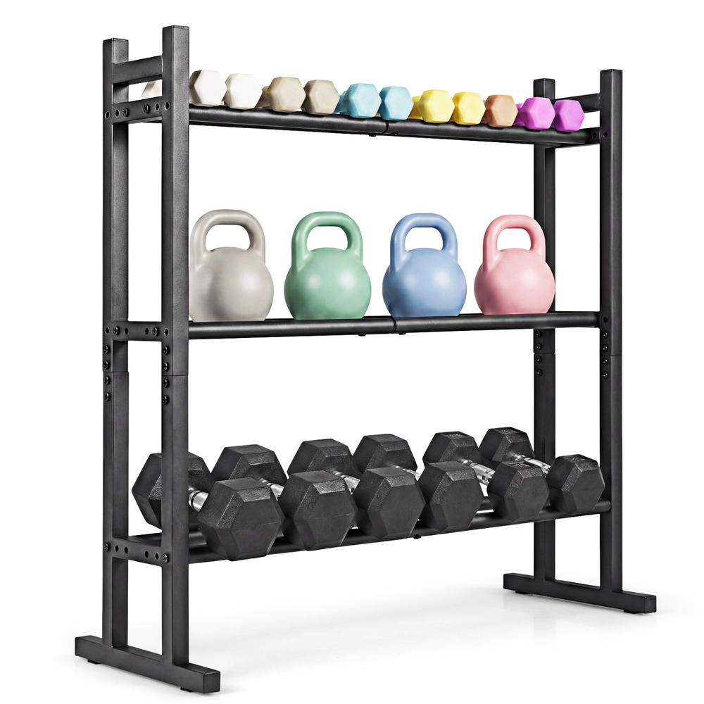 Усиленная 3-ярусная стойка для – обзор и цена Home Gym Weights
