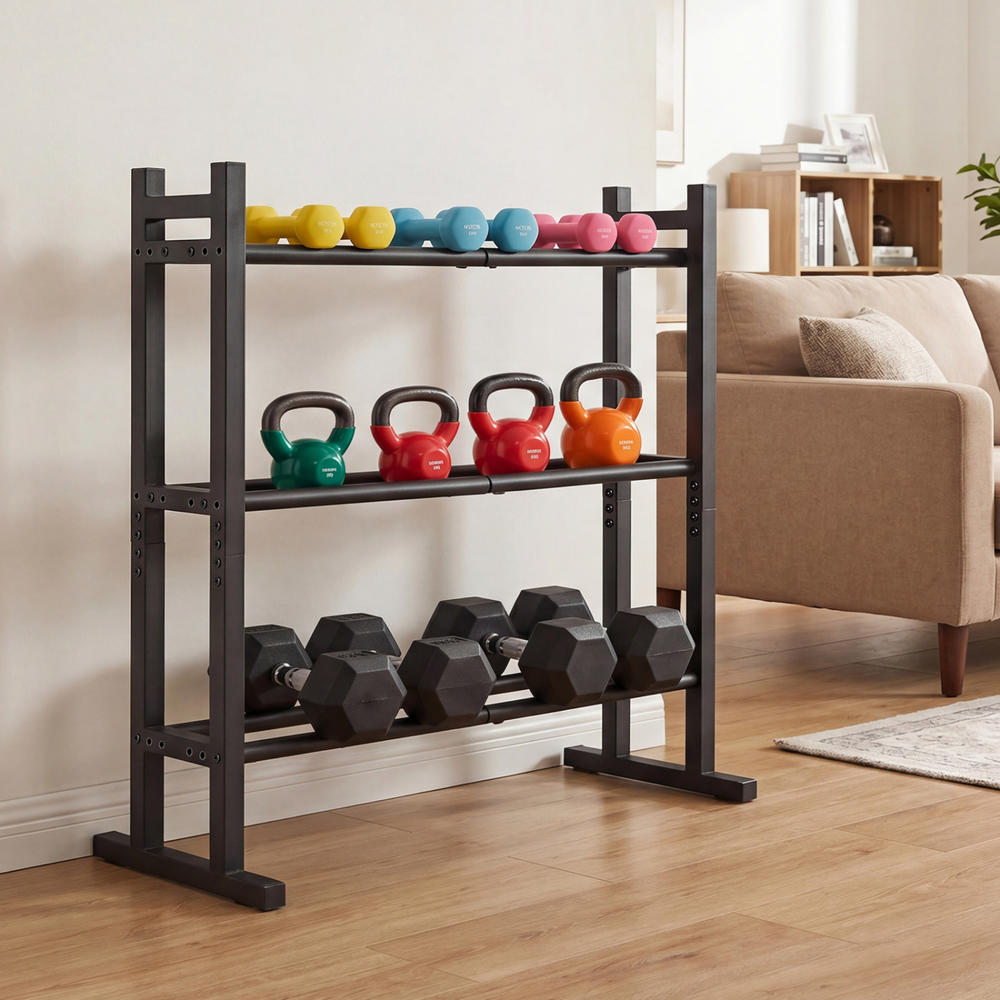 Усиленная 3-ярусная стойка для – обзор и цена Home Gym Weights