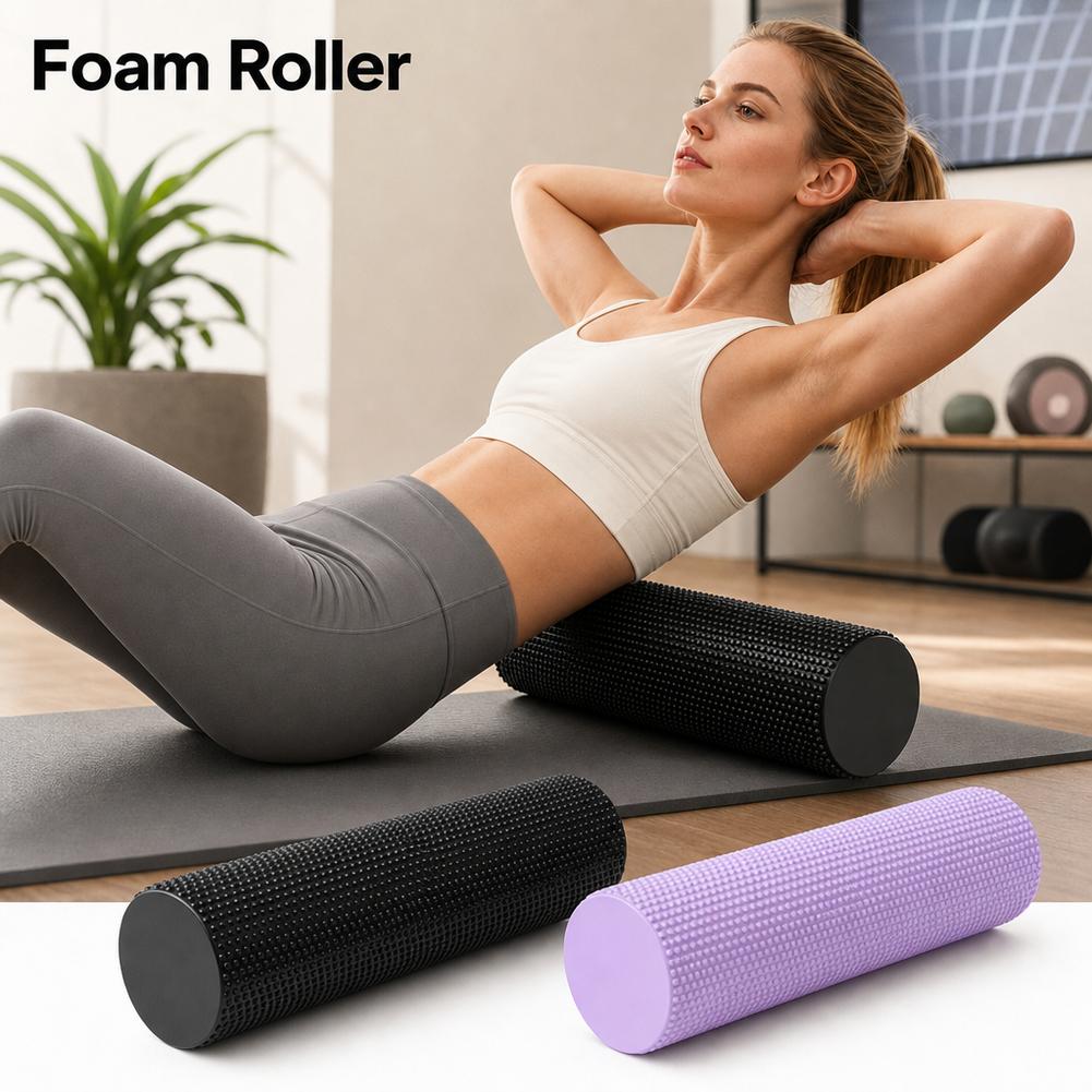 ЭВА-ролик для йоги высокой пло – обзор и цена Foam Roller High Density