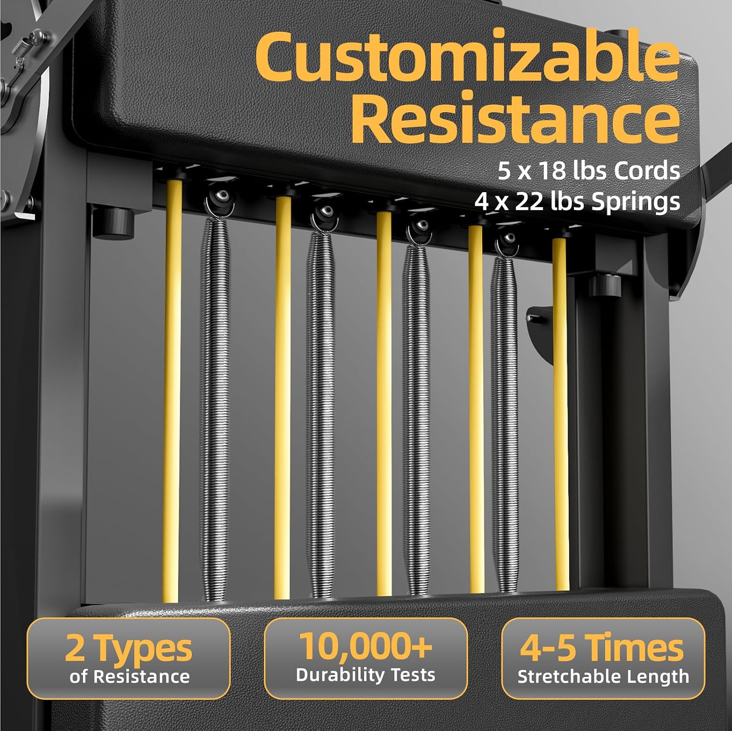 Складной тренажер для пилатеса – обзор и цена Home Gym Resistance Machine