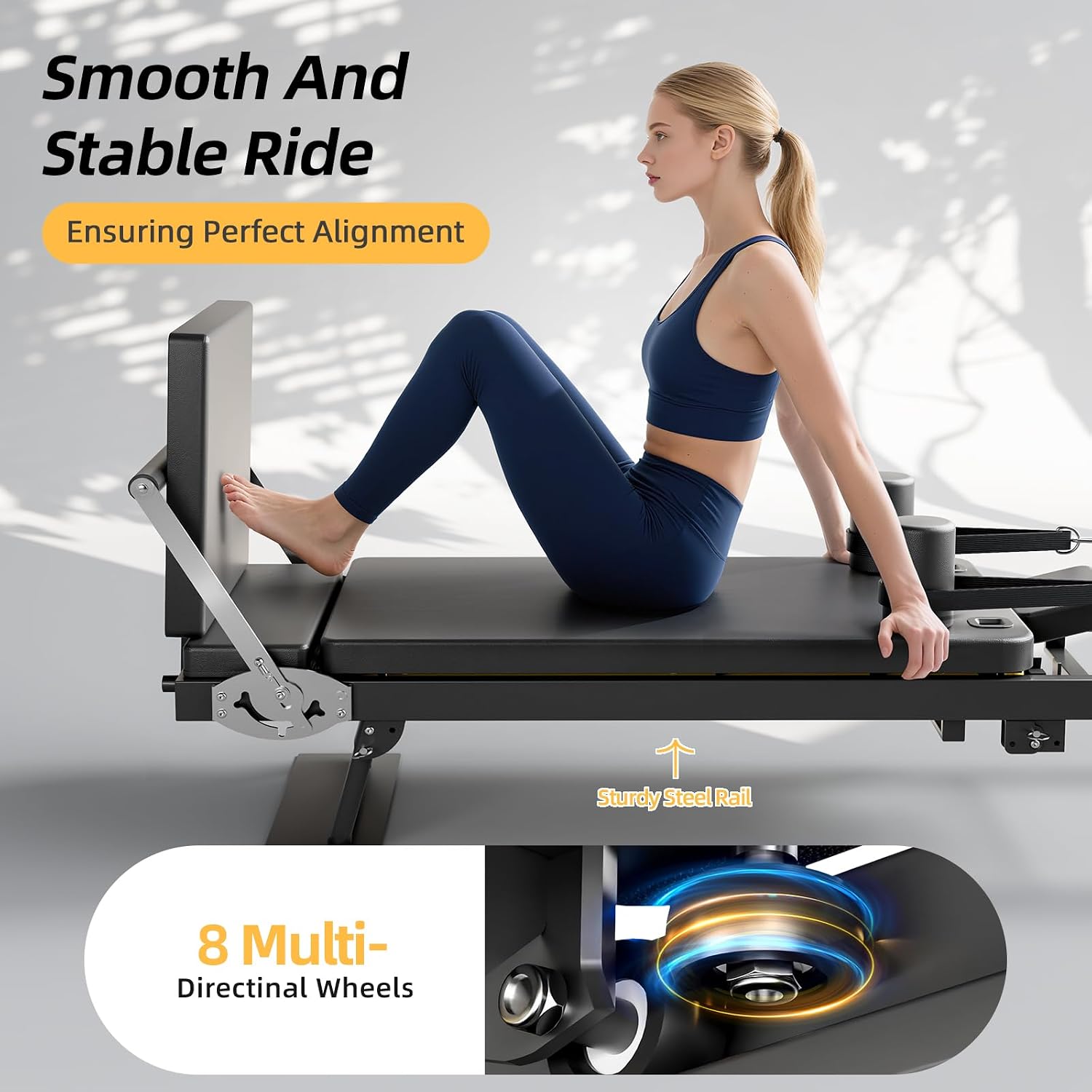 Складной тренажер для пилатеса – обзор и цена Home Gym Resistance Machine