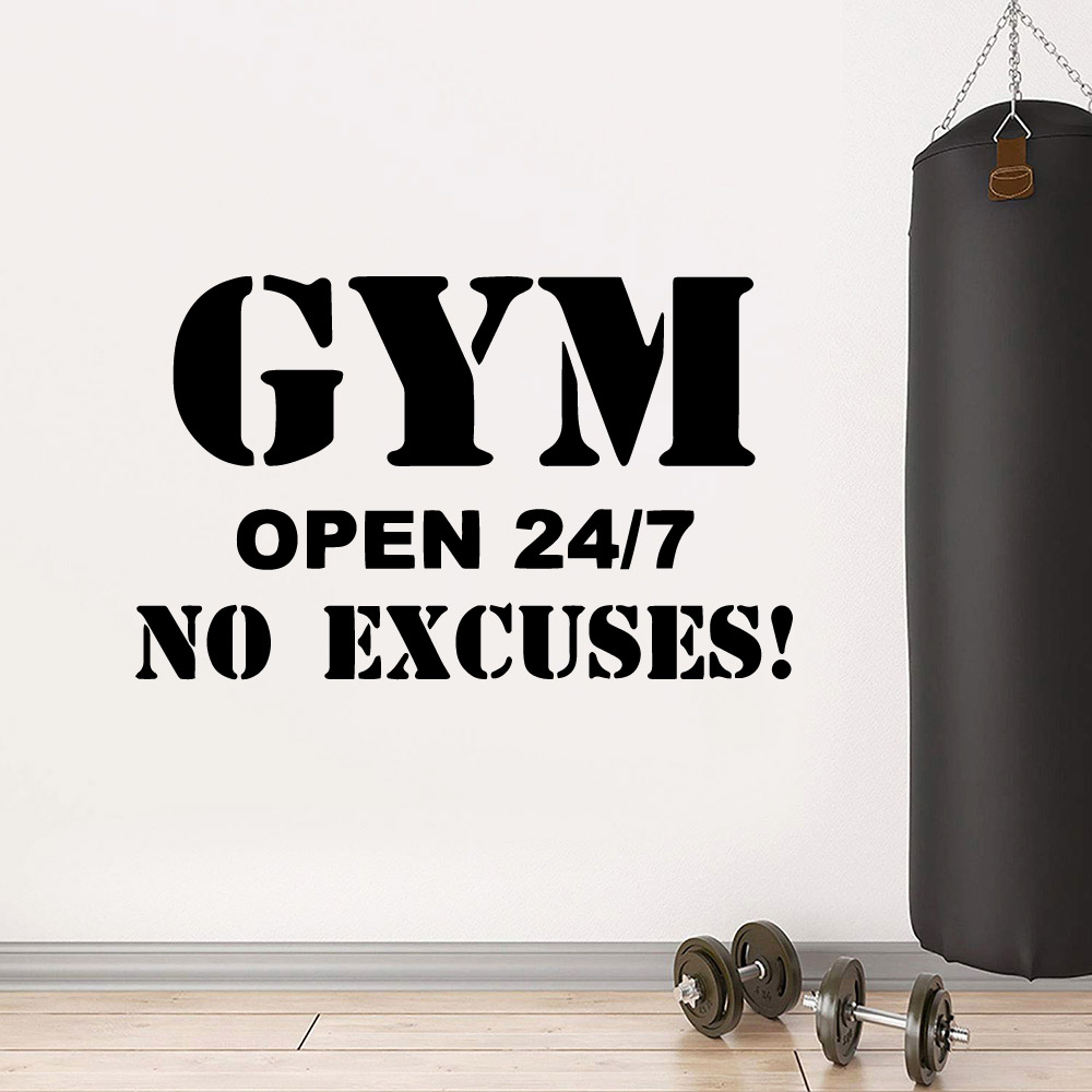 1 шт., разноцветные настенные  – обзор и цена Home Gym Wallpaper