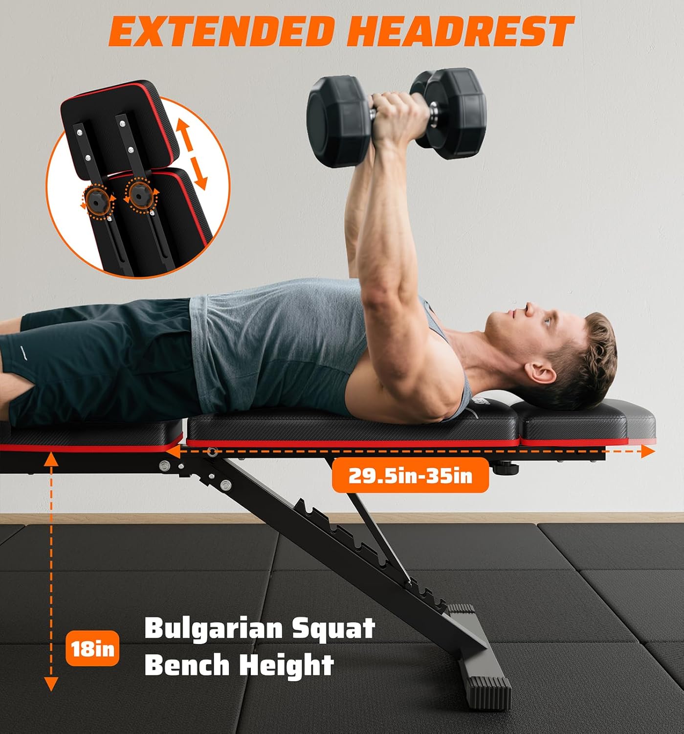 Складная скамья для домашнего  – обзор и цена Home Gym Weights