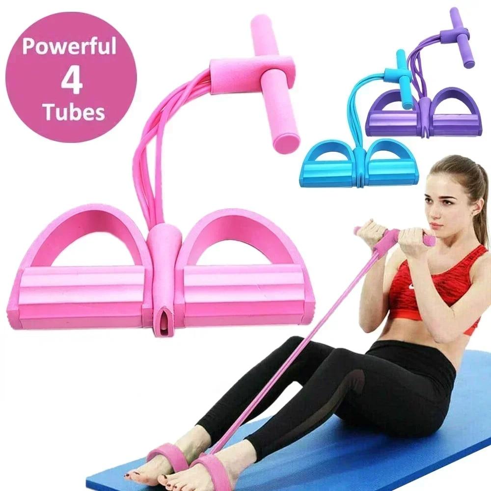 4/6-уровневая эластичная лента – обзор и цена Home Gym Resistance Machine